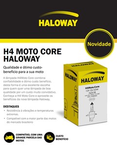 Lampada Farol Biodo 12v H4 35/35 Fit - Haloway