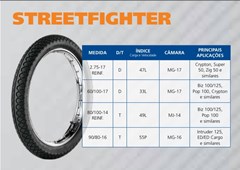 Pneu 90/80 - 16 Sun Web 100 Tras Streetfighter 55p (Tube Type) - Maggion