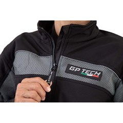 Jaqueta Wind Preta/Cinza 6g (5xl) - Gp Tech