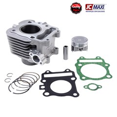 Kit Cilindro Motor Suzuki Burgman 125 2006 A 2010 C/ Kit Pistao - Jc Maxi (Lancamento)