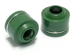 Retentor Valvula Biz/Cg 02/Cg/Nxr 150/Xre 190/300/Cb 300/Ybr/Xtz (5x8,7x5,7) Viton Verde (Par) - Vedamotors