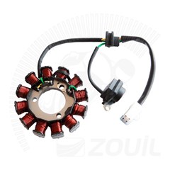 Estator Completo Honda Cg/Titan 125 09/15 Fan - Zouil