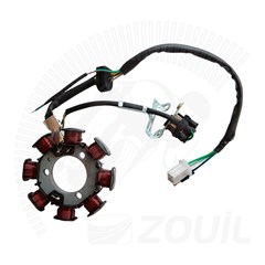 Estator Completo Honda Cg/Titan 125 2002 A 2004/Fan 2005 A 2008 - Zouil